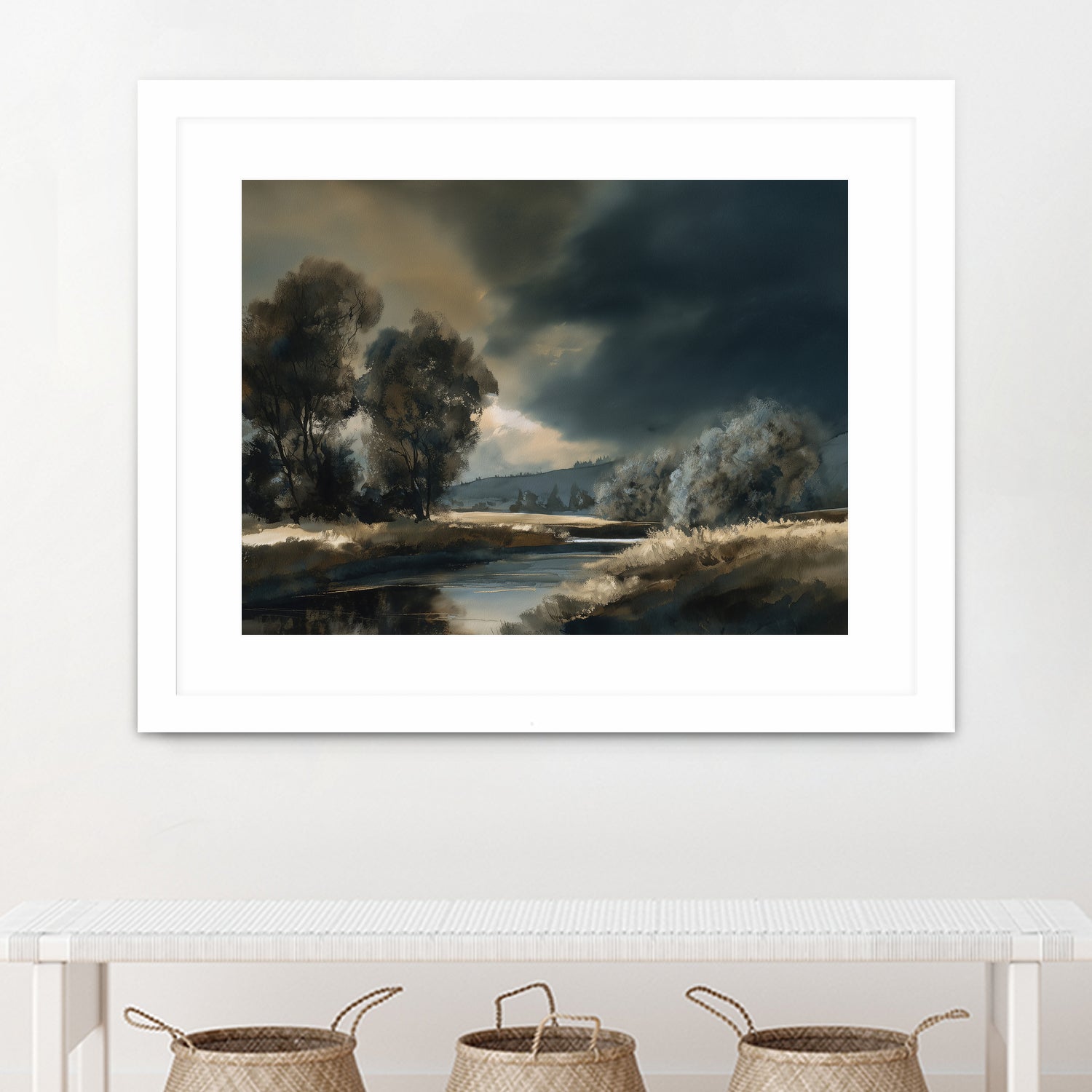 Dark Horizon II by Paula Freeman on GIANT ART - landscapes seascapes countryside