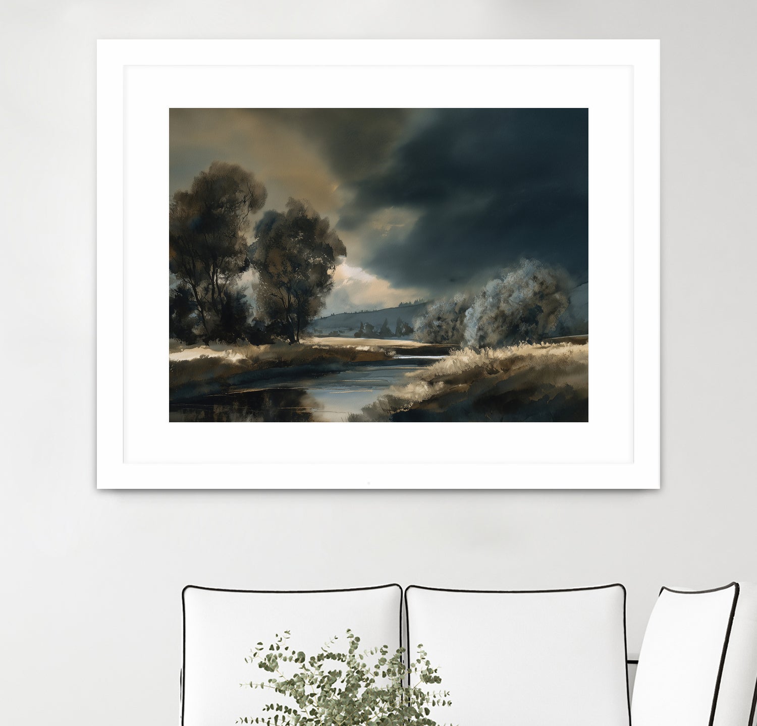 Dark Horizon II by Paula Freeman on GIANT ART - landscapes seascapes countryside