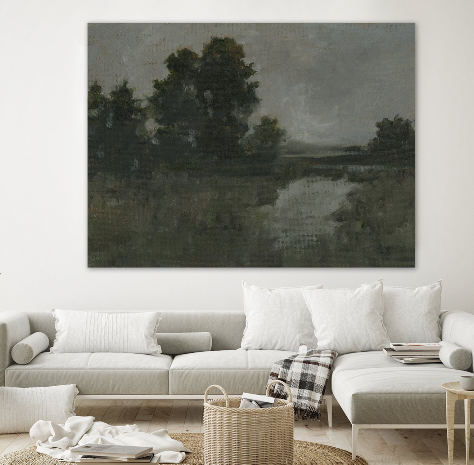 Moody Marsh I by Ethan Harper on GIANT ART - landscapes seascapes countryside