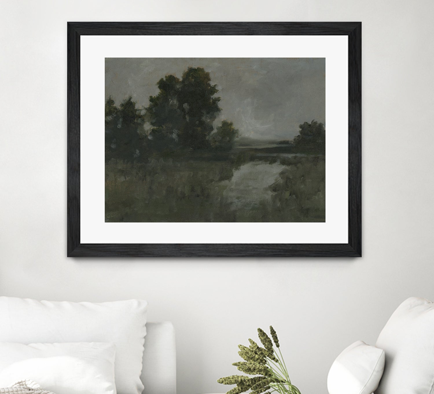 Moody Marsh I by Ethan Harper on GIANT ART - landscapes seascapes countryside