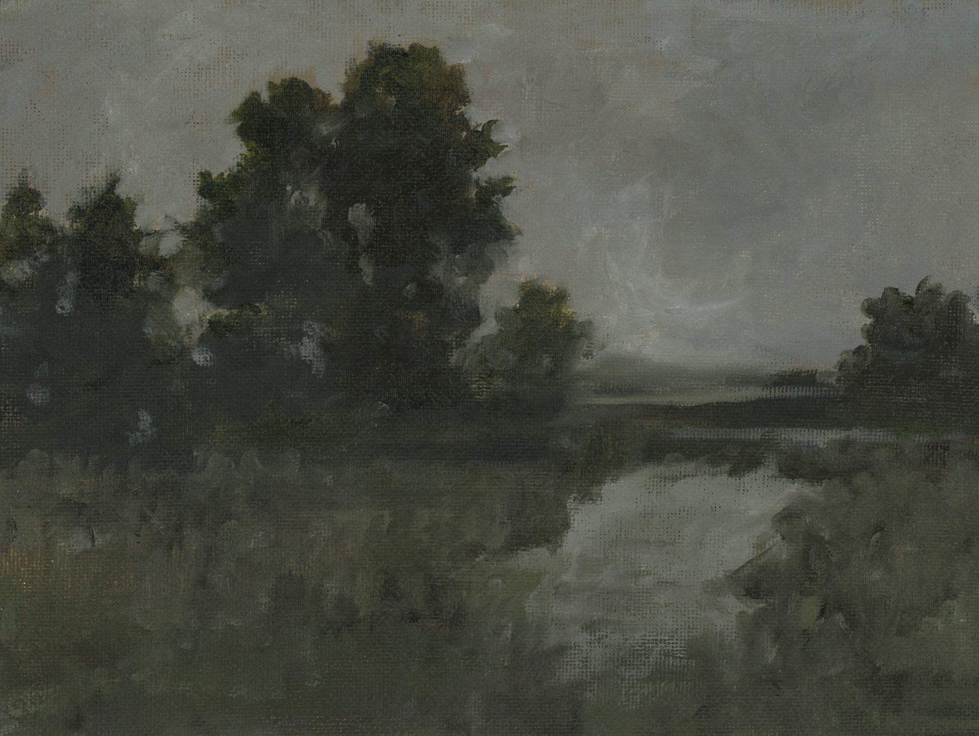 Moody Marsh I by Ethan Harper on GIANT ART - landscapes seascapes countryside