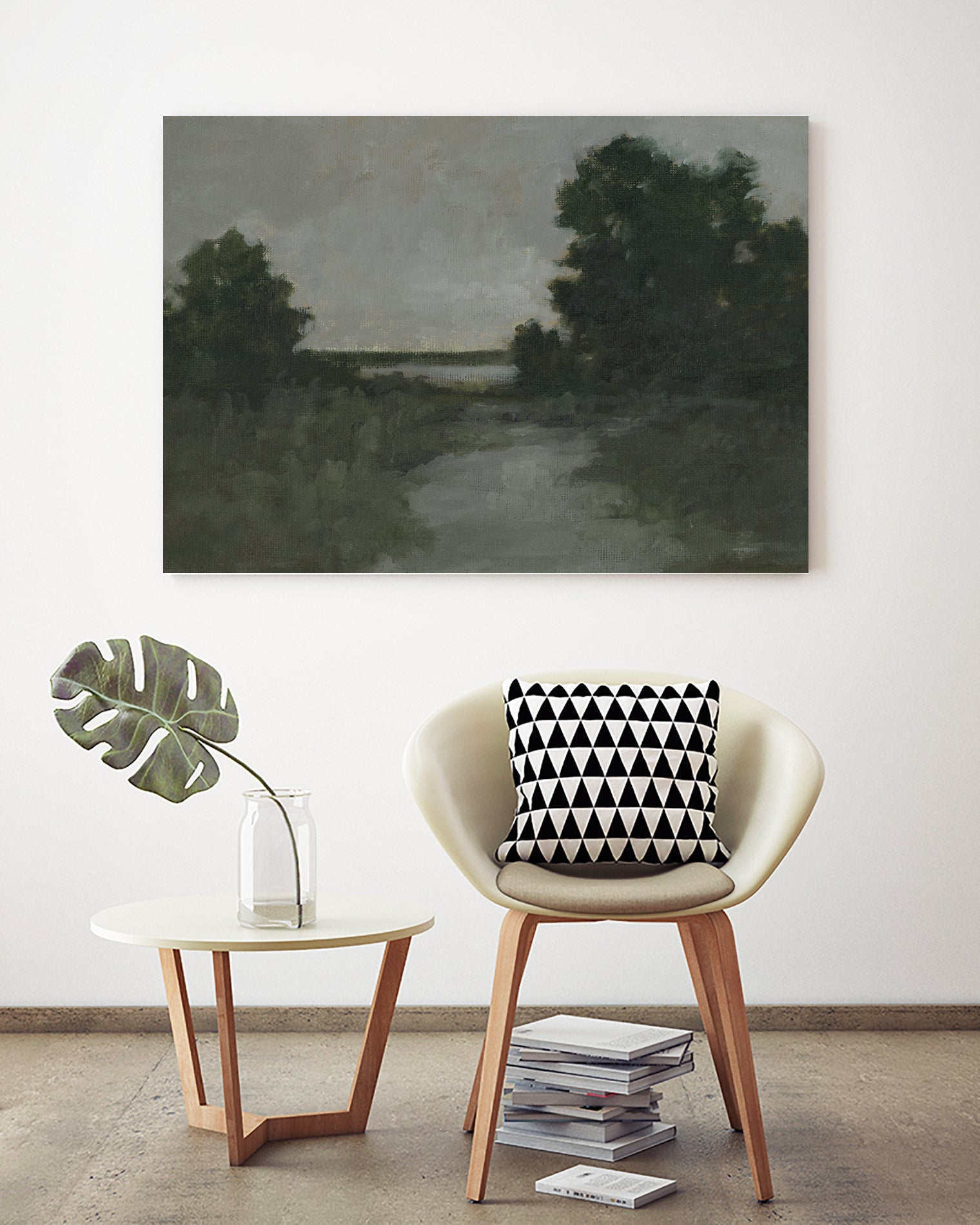 Moody Marsh II by Ethan Harper on GIANT ART - landscapes seascapes countryside