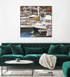 Bassin Louise by Gilles Bédard on GIANT ART - white winter scenes