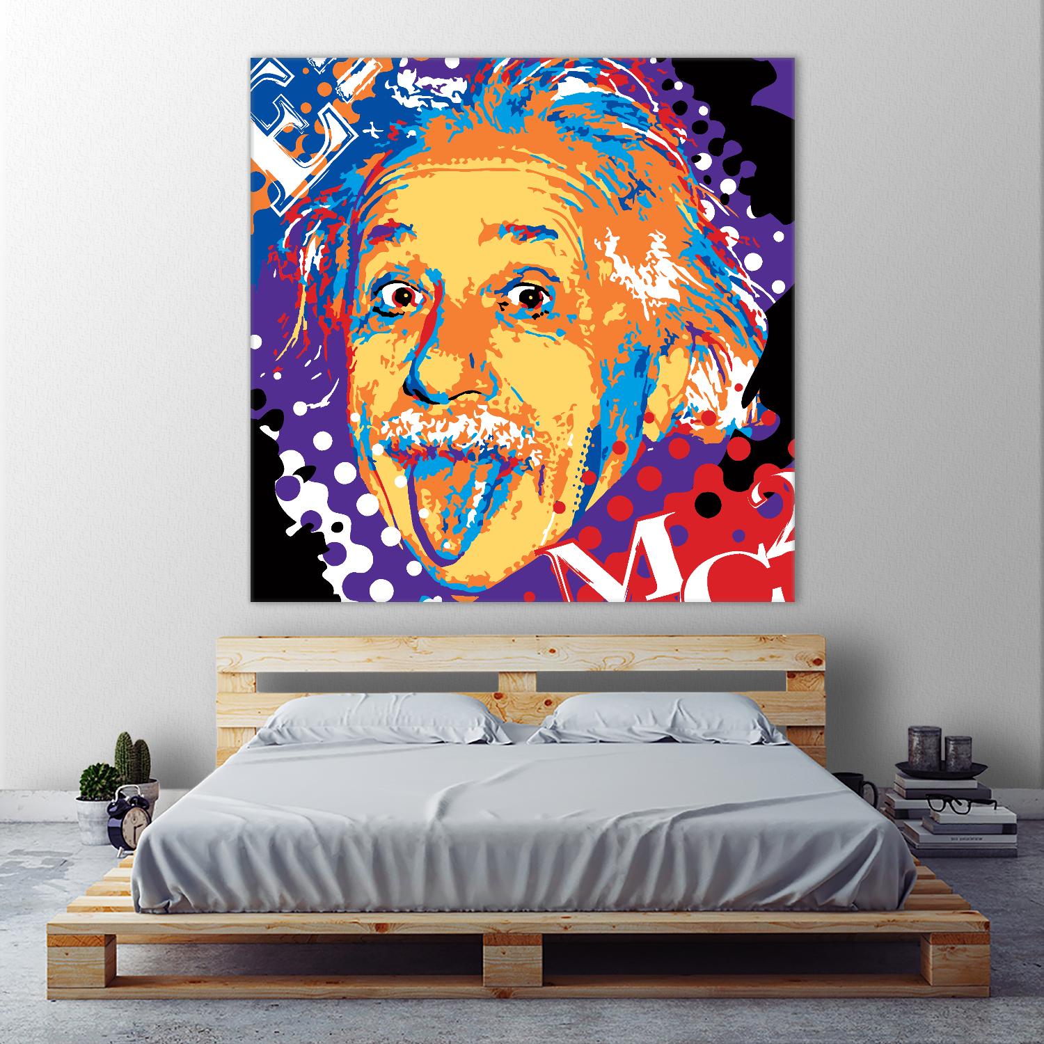 Albert by Ray Lengelé on GIANT ART - purple celebrities