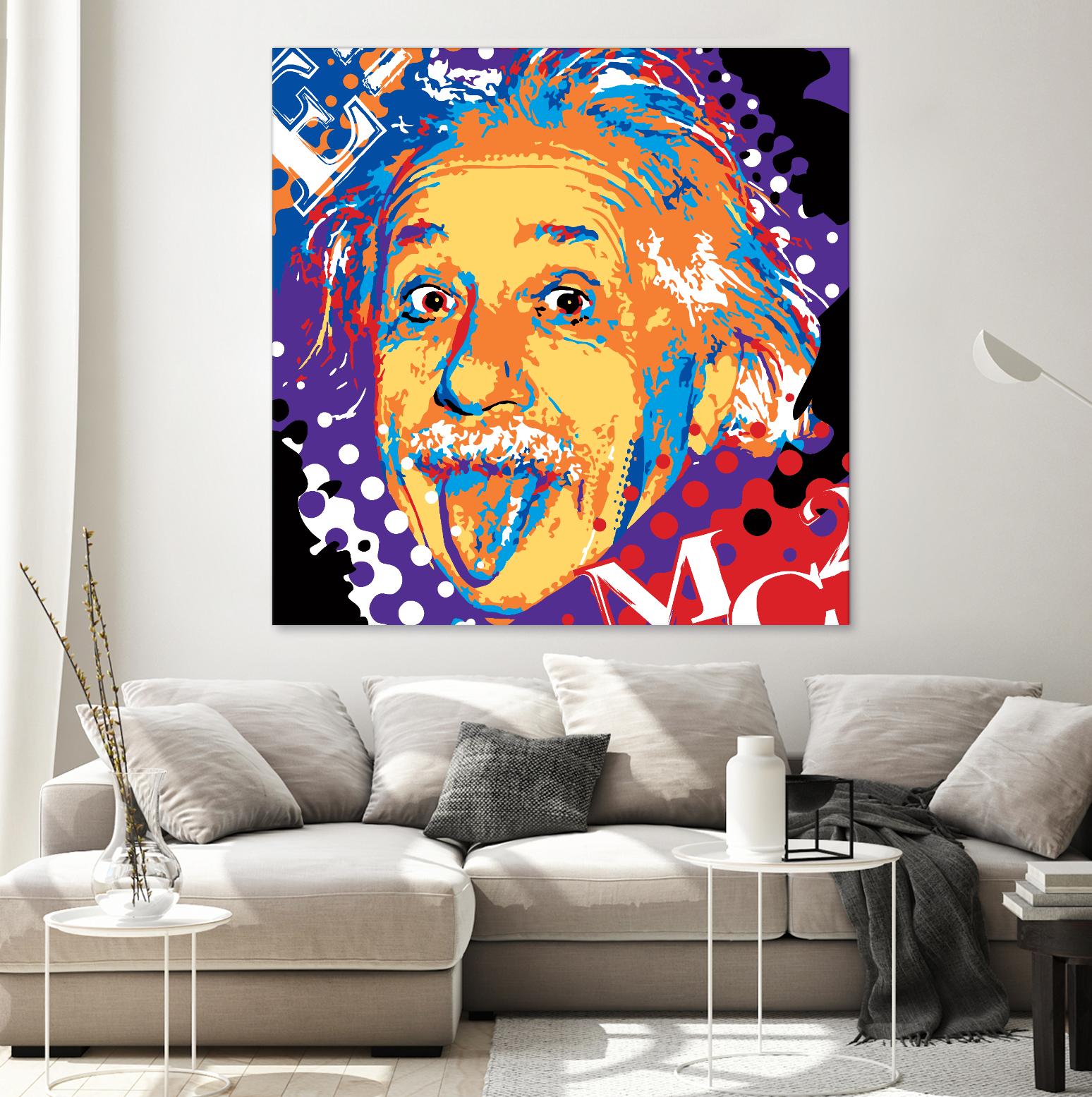 Albert by Ray Lengelé on GIANT ART - purple celebrities