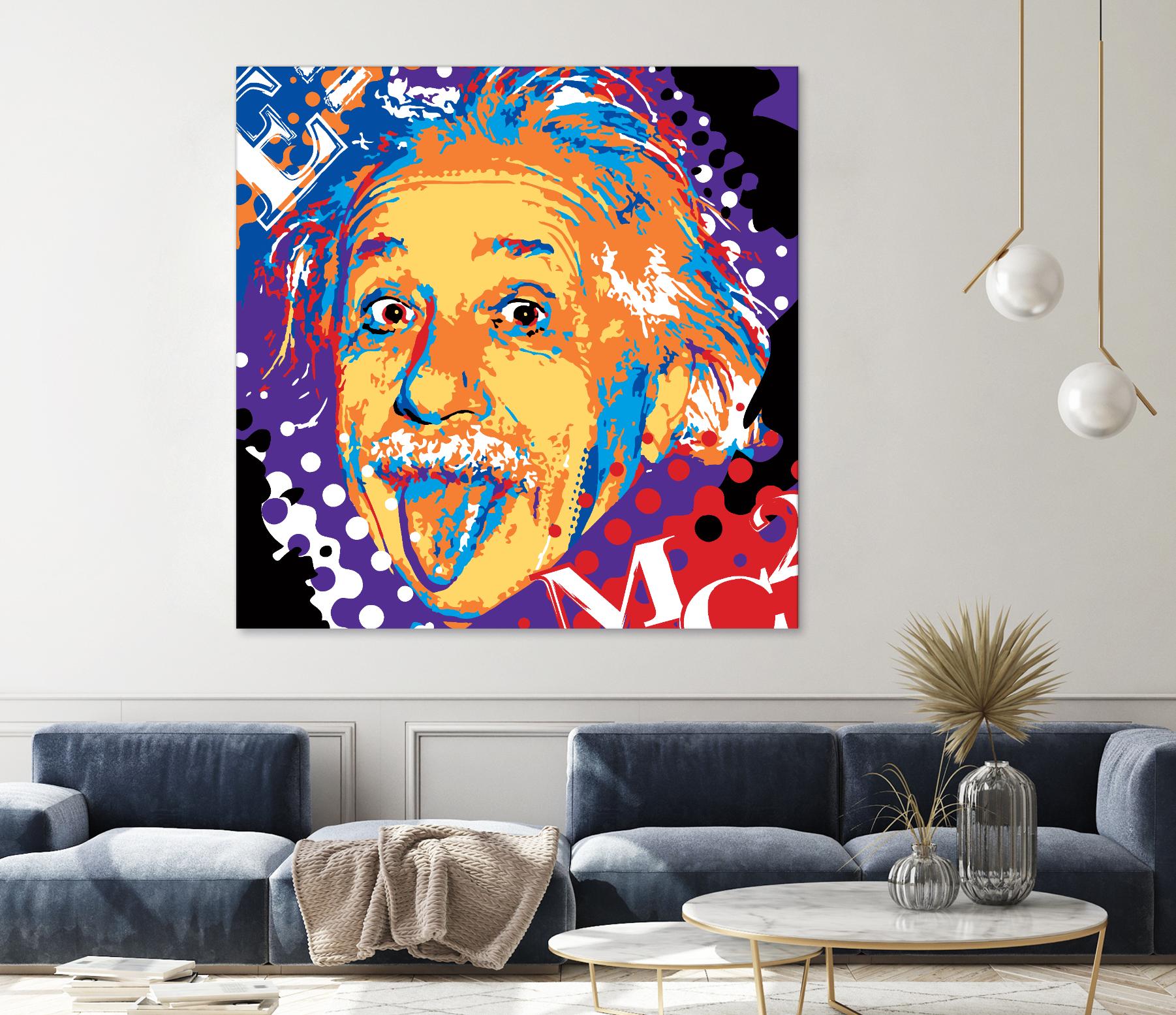 Albert by Ray Lengelé on GIANT ART - purple celebrities