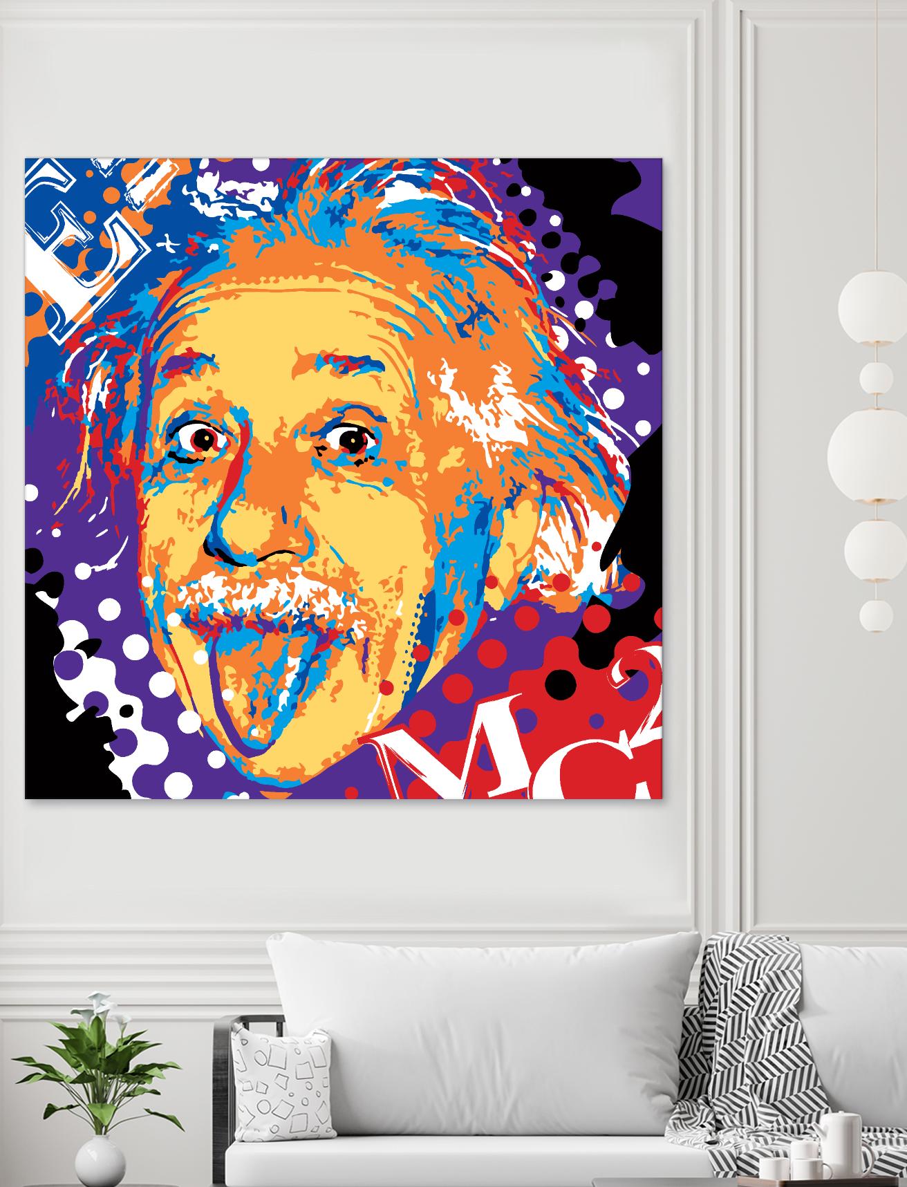 Albert by Ray Lengelé on GIANT ART - purple celebrities