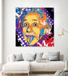 Albert by Ray Lengelé on GIANT ART - purple celebrities