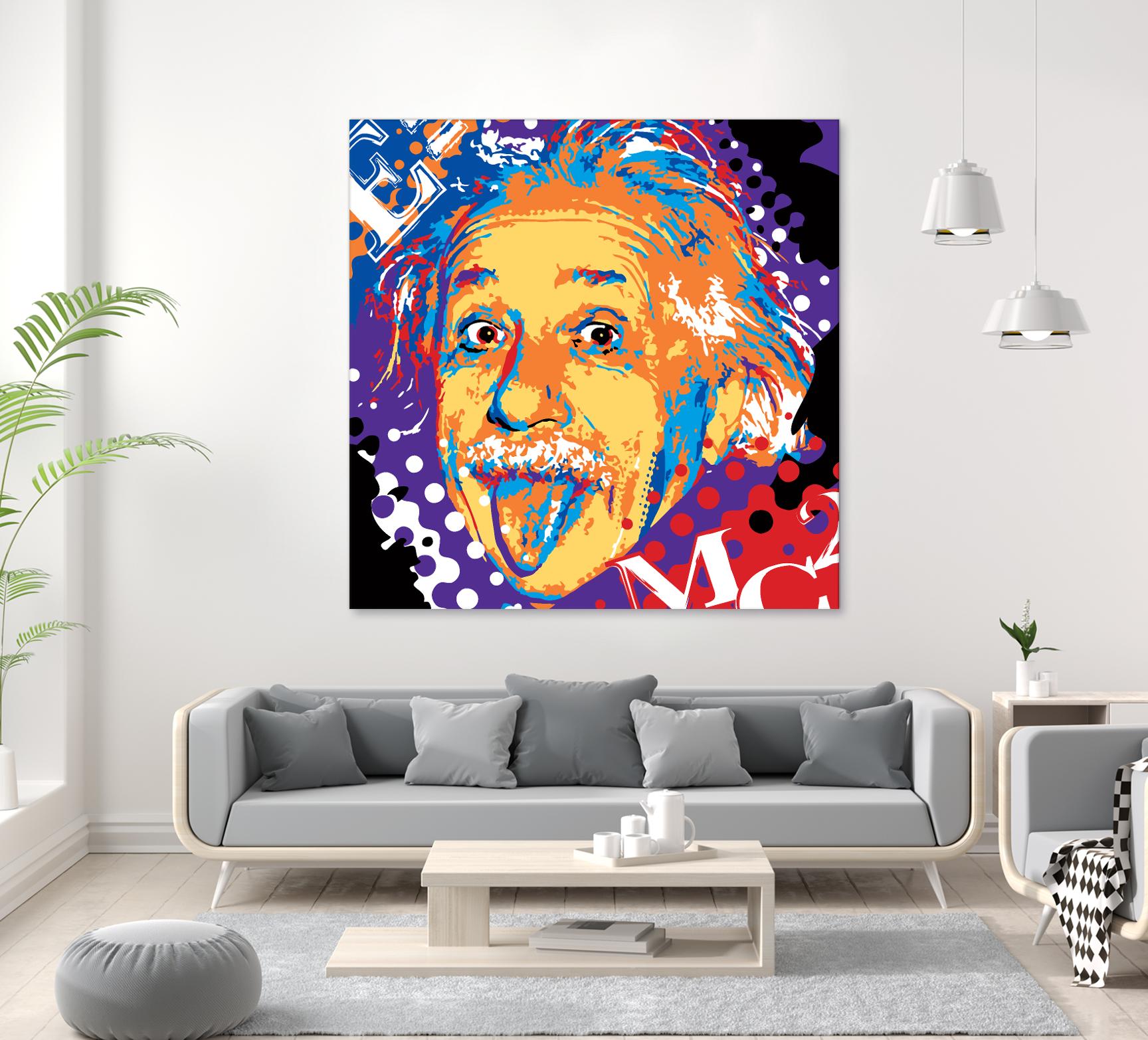 Albert by Ray Lengelé on GIANT ART - purple celebrities