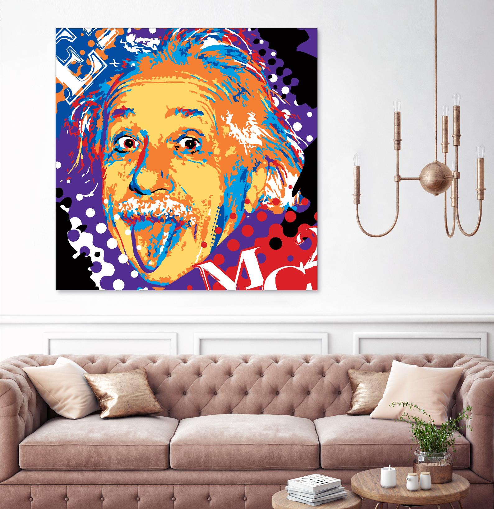 Albert by Ray Lengelé on GIANT ART - purple celebrities