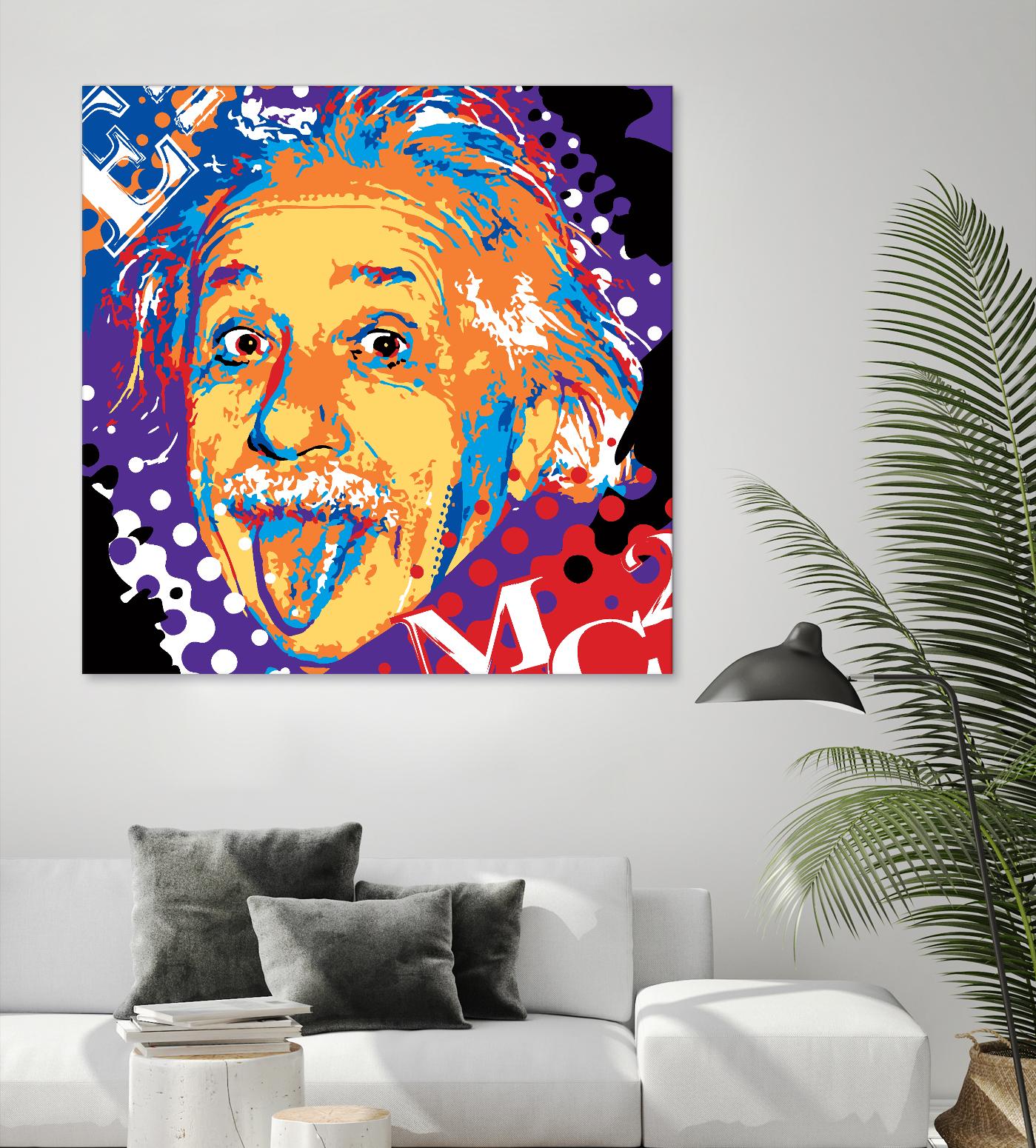 Albert by Ray Lengelé on GIANT ART - purple celebrities