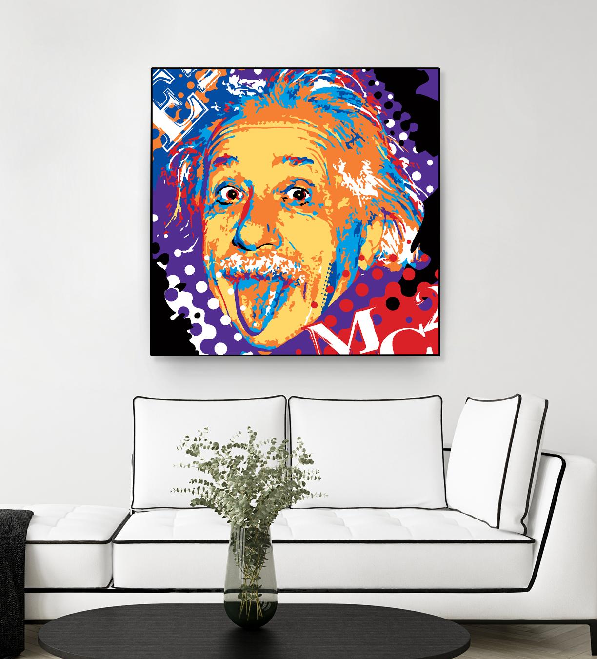 Albert by Ray Lengelé on GIANT ART - purple celebrities