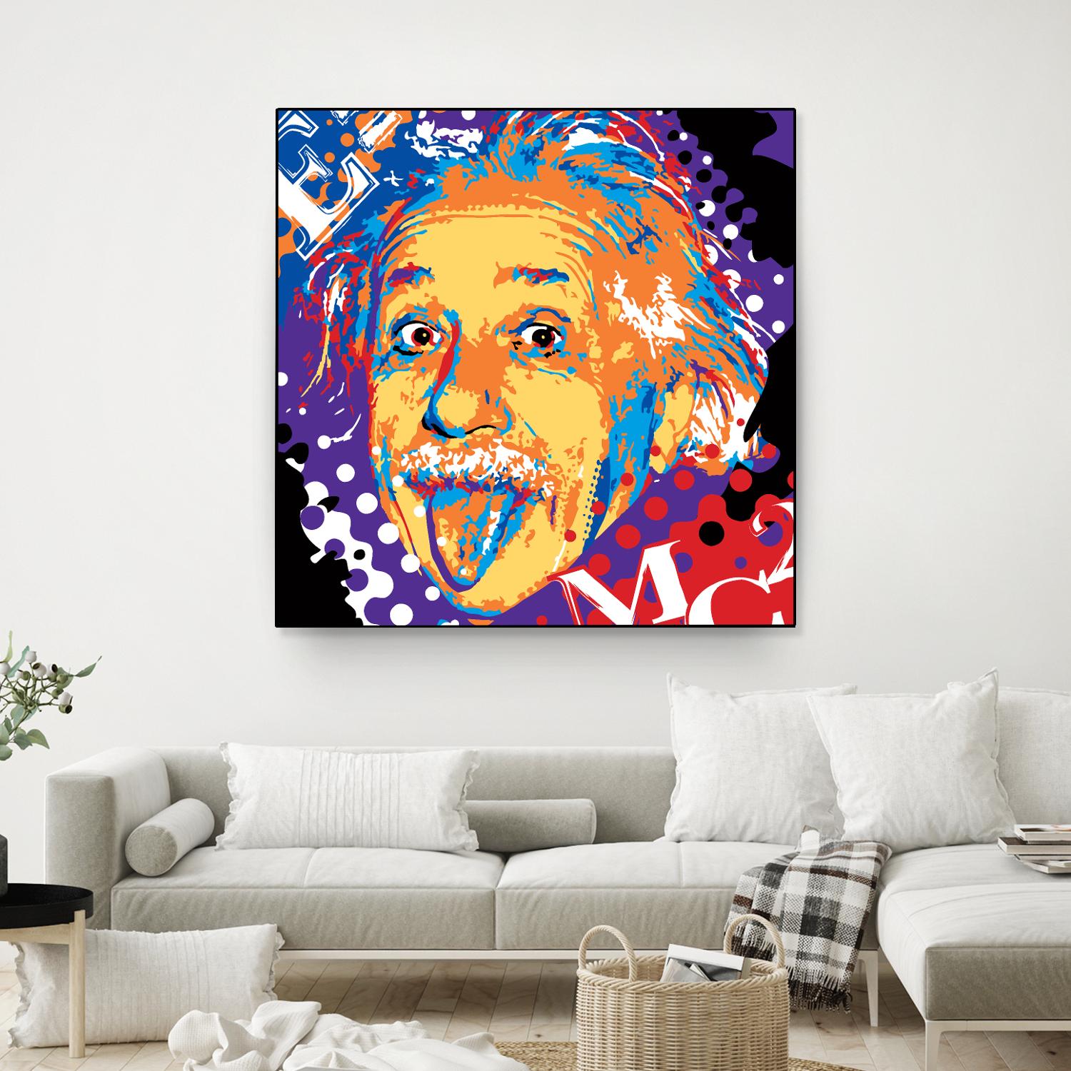 Albert by Ray Lengelé on GIANT ART - purple celebrities