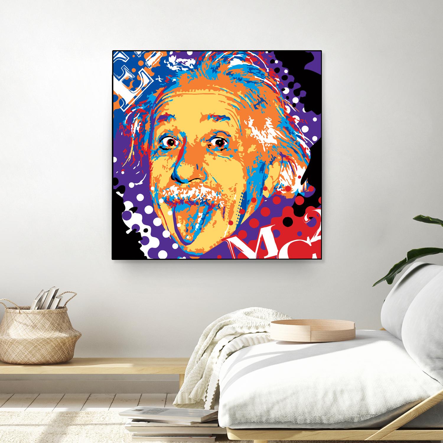 Albert by Ray Lengelé on GIANT ART - purple celebrities