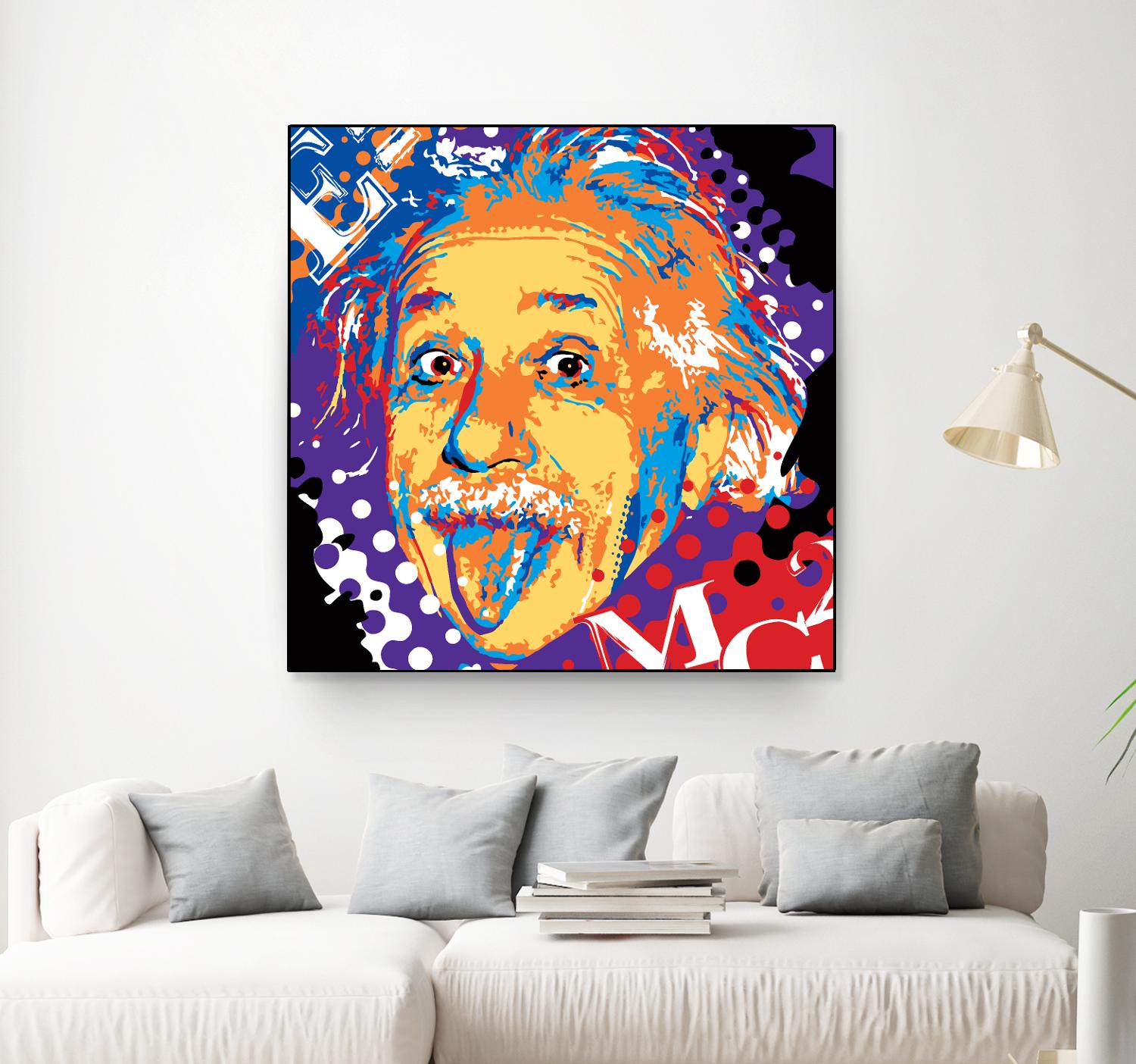 Albert by Ray Lengelé on GIANT ART - purple celebrities