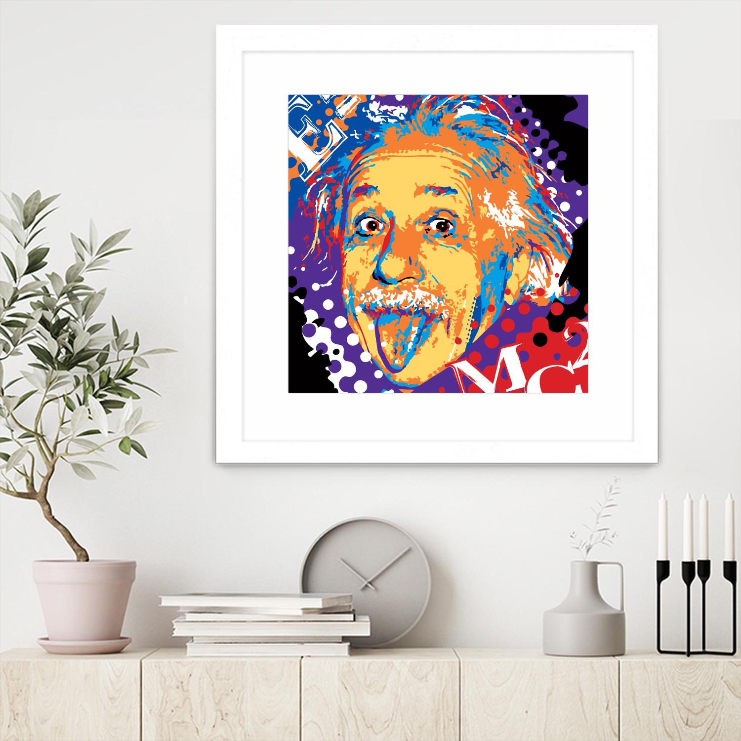 Albert by Ray Lengelé on GIANT ART - purple celebrities