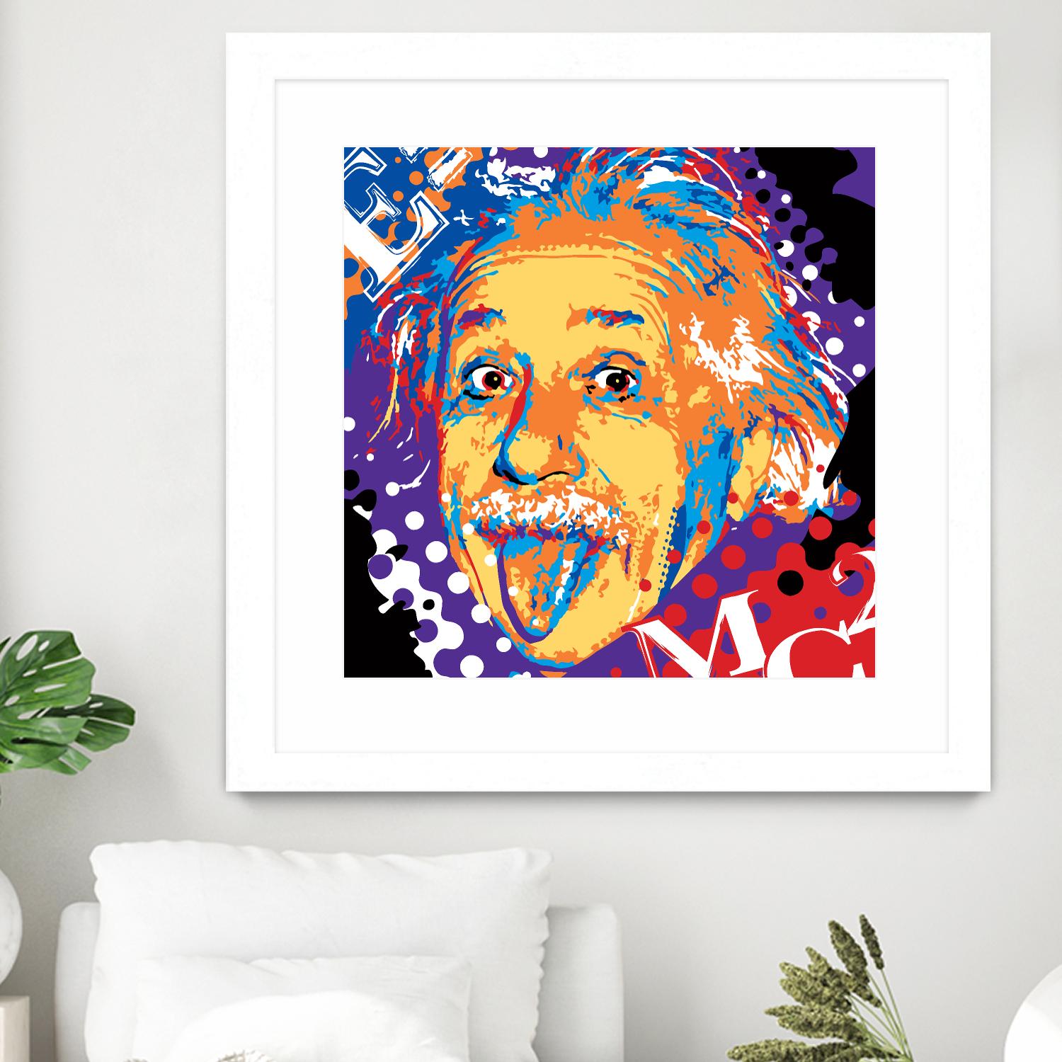 Albert by Ray Lengelé on GIANT ART - purple celebrities