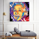 Albert by Ray Lengelé on GIANT ART - purple celebrities