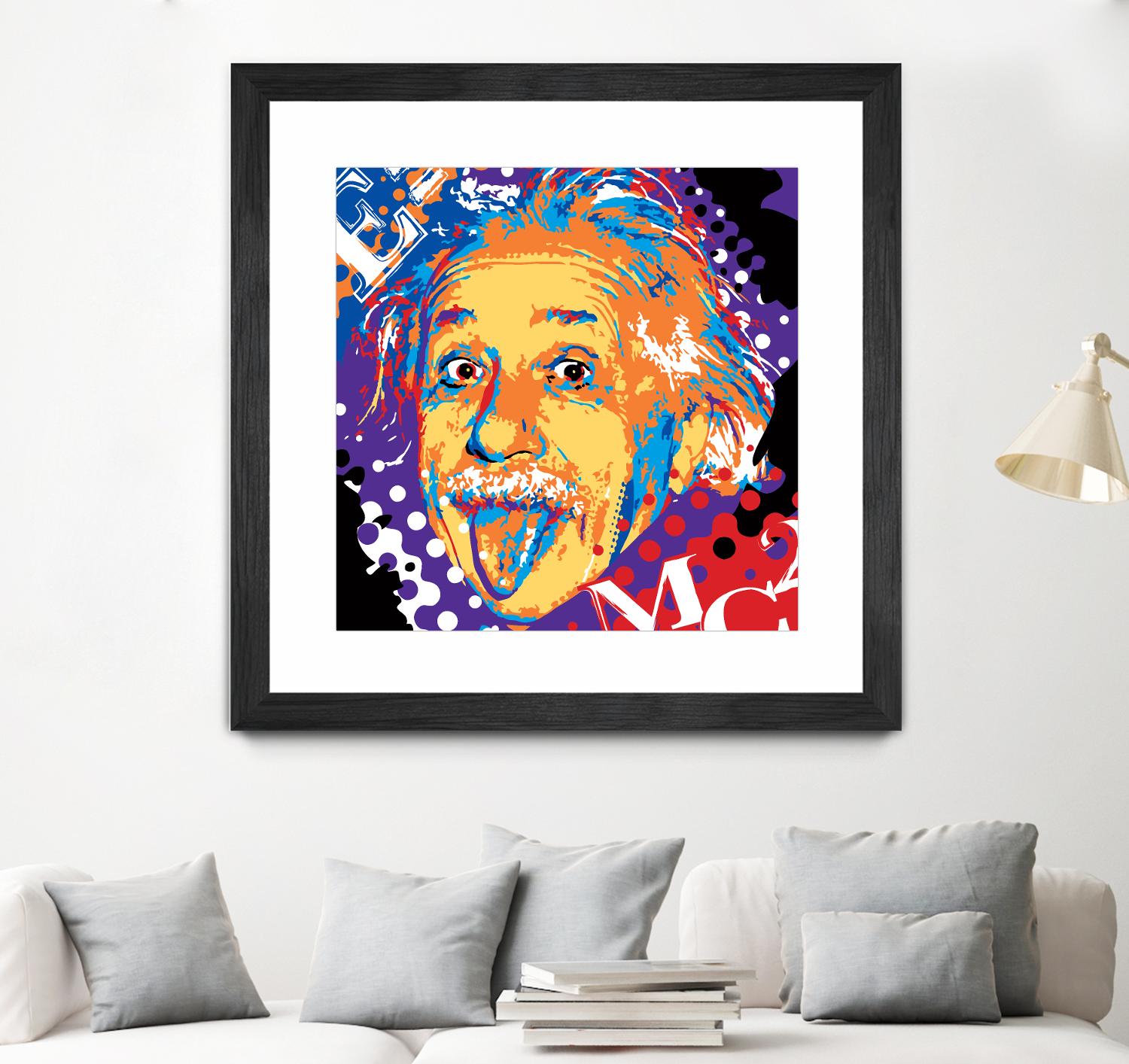 Albert by Ray Lengelé on GIANT ART - purple celebrities