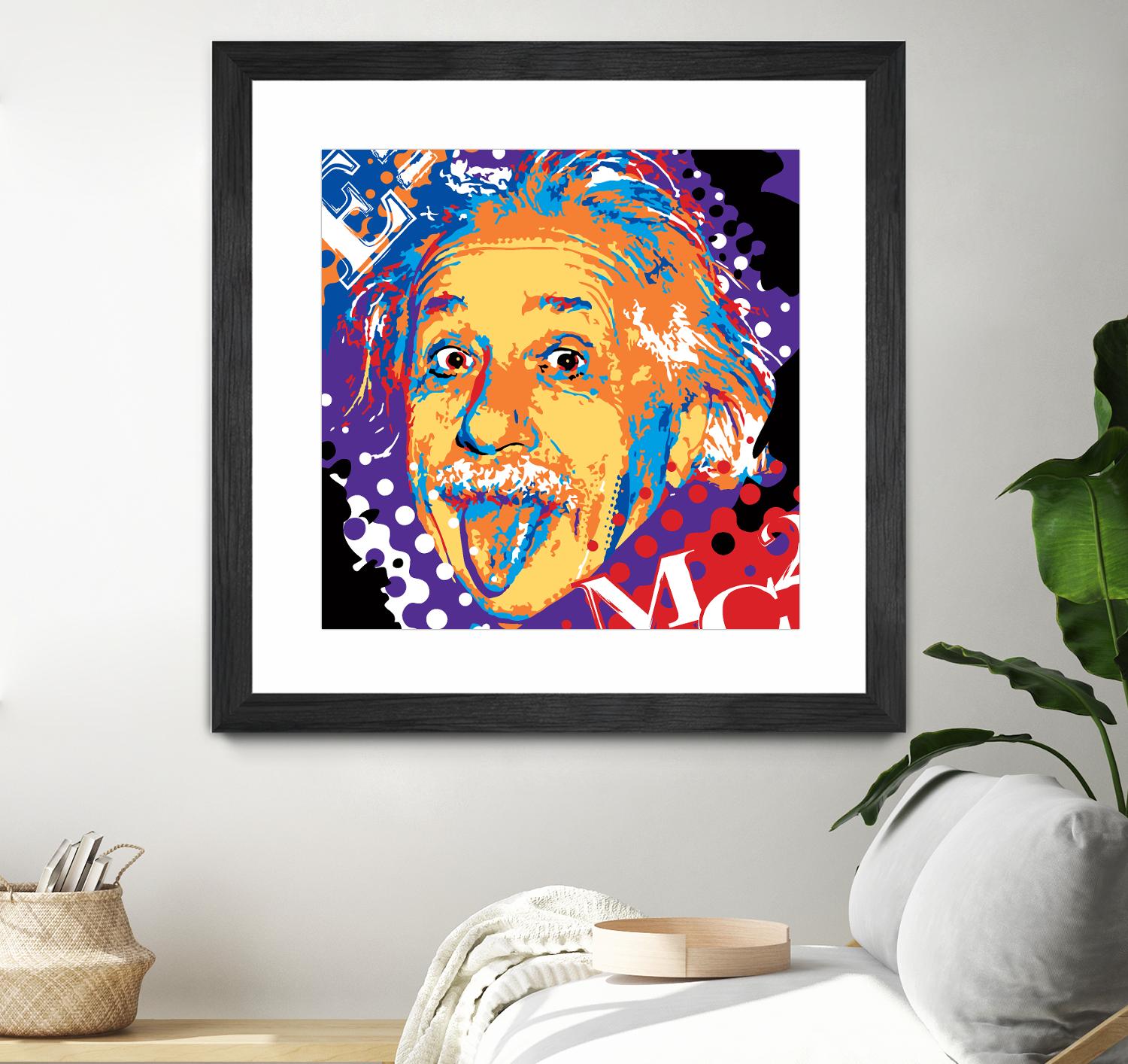 Albert by Ray Lengelé on GIANT ART - purple celebrities