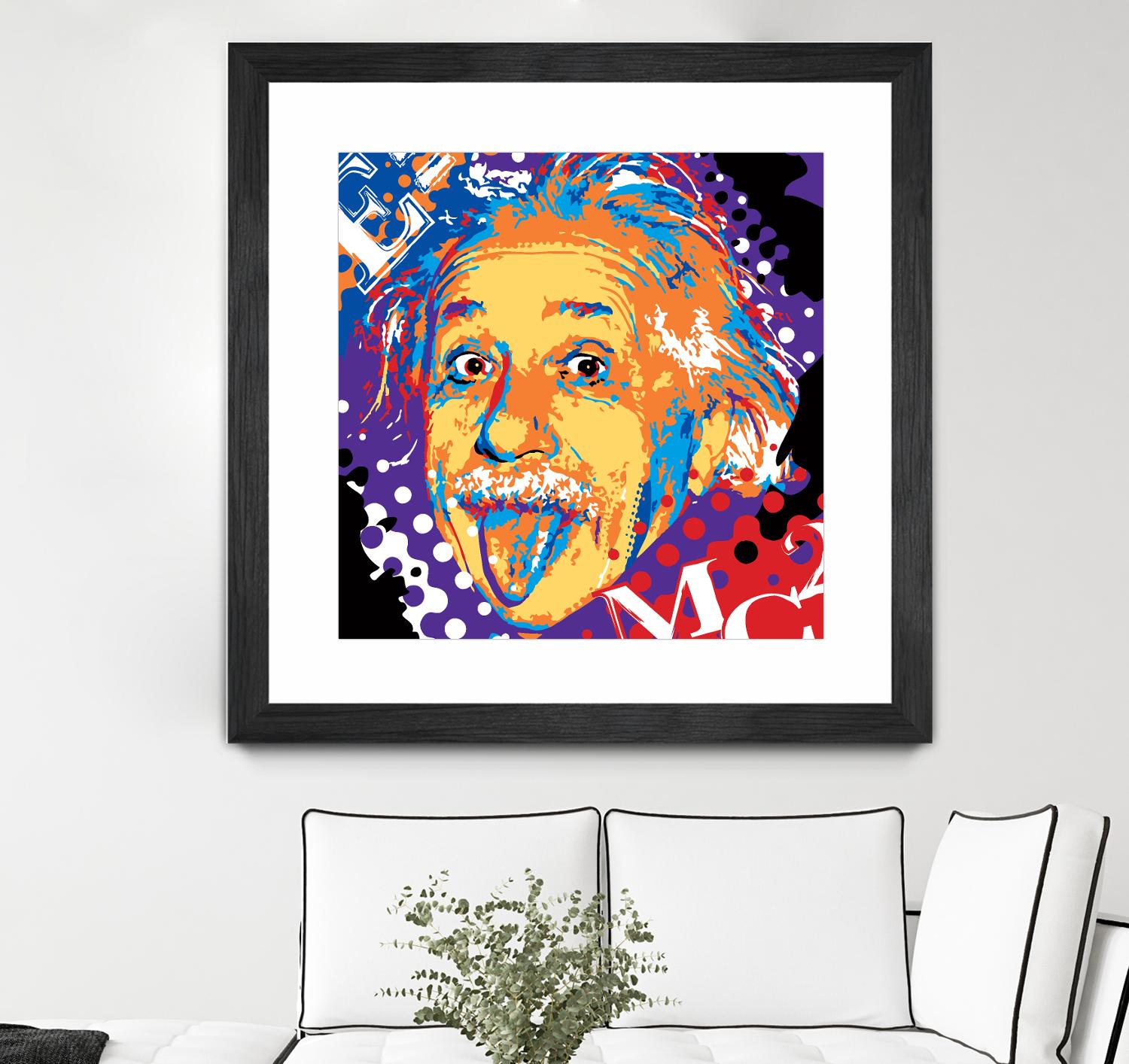Albert by Ray Lengelé on GIANT ART - purple celebrities