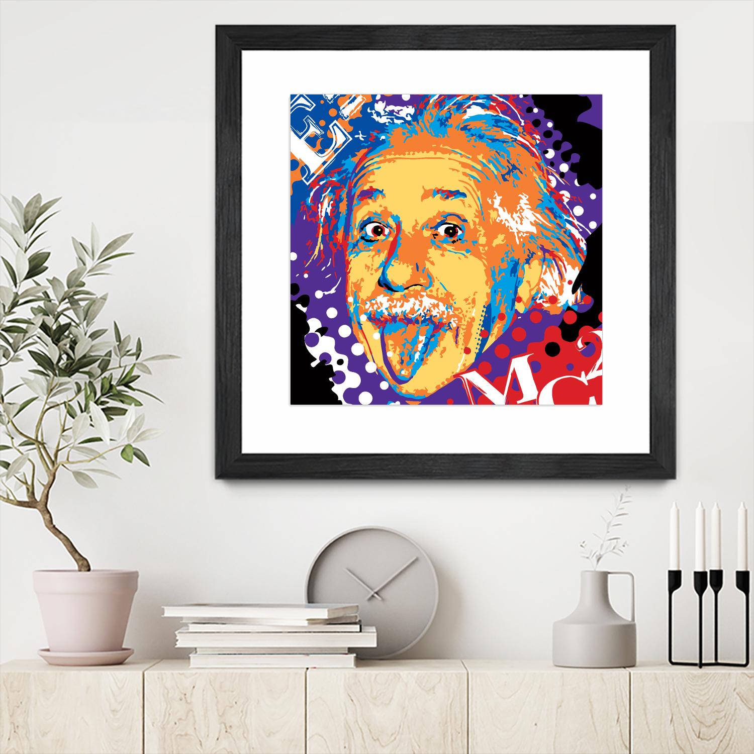 Albert by Ray Lengelé on GIANT ART - purple celebrities