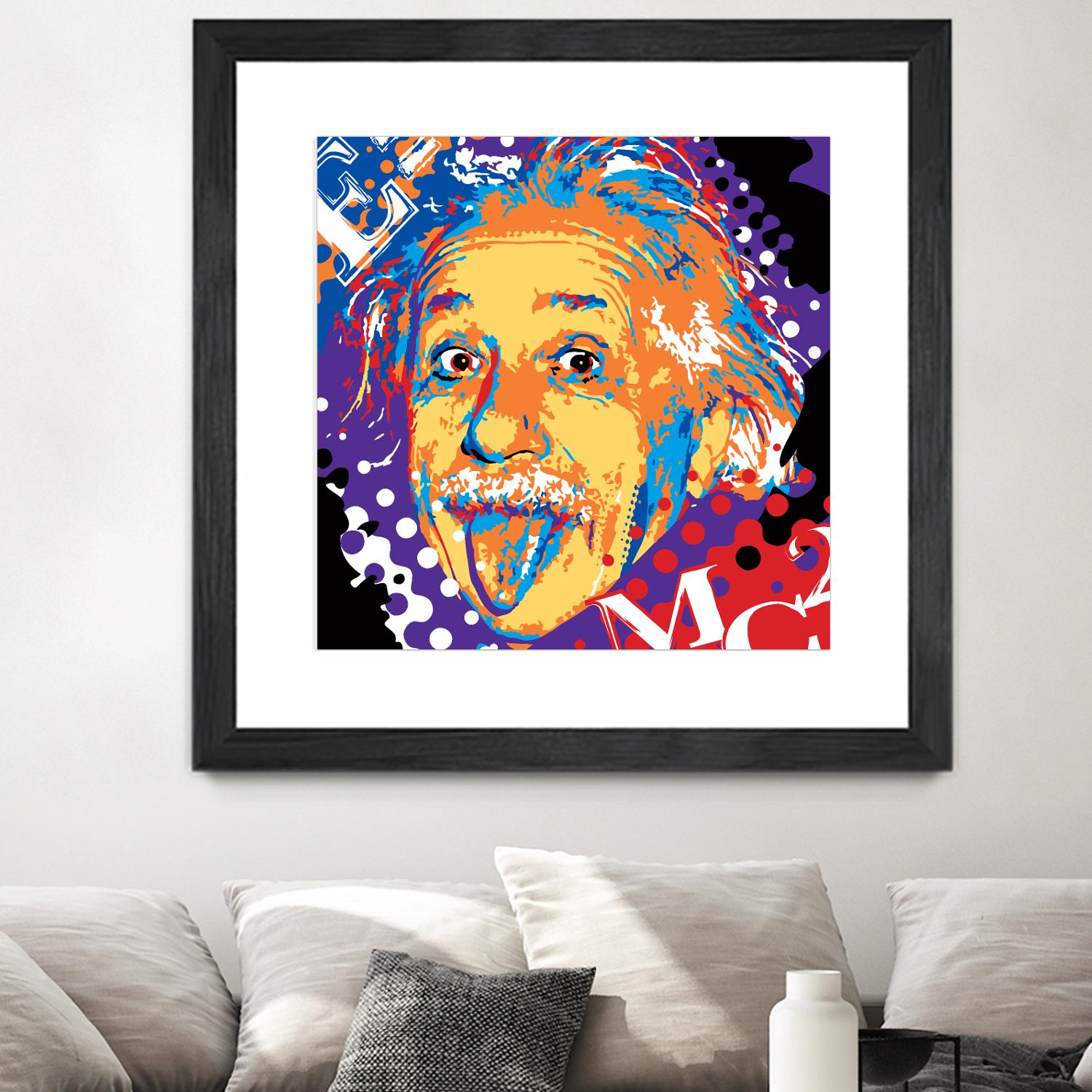Albert by Ray Lengelé on GIANT ART - purple celebrities