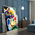 Madiba by Ray Lengelé on GIANT ART - yellow celebrities