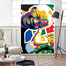 Madiba by Ray Lengelé on GIANT ART - yellow celebrities