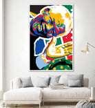 Madiba by Ray Lengelé on GIANT ART - yellow celebrities