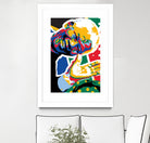 Madiba by Ray Lengelé on GIANT ART - green street art nelson mandela