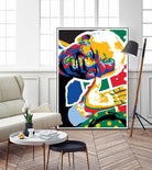 Madiba by Ray Lengelé on GIANT ART - yellow celebrities