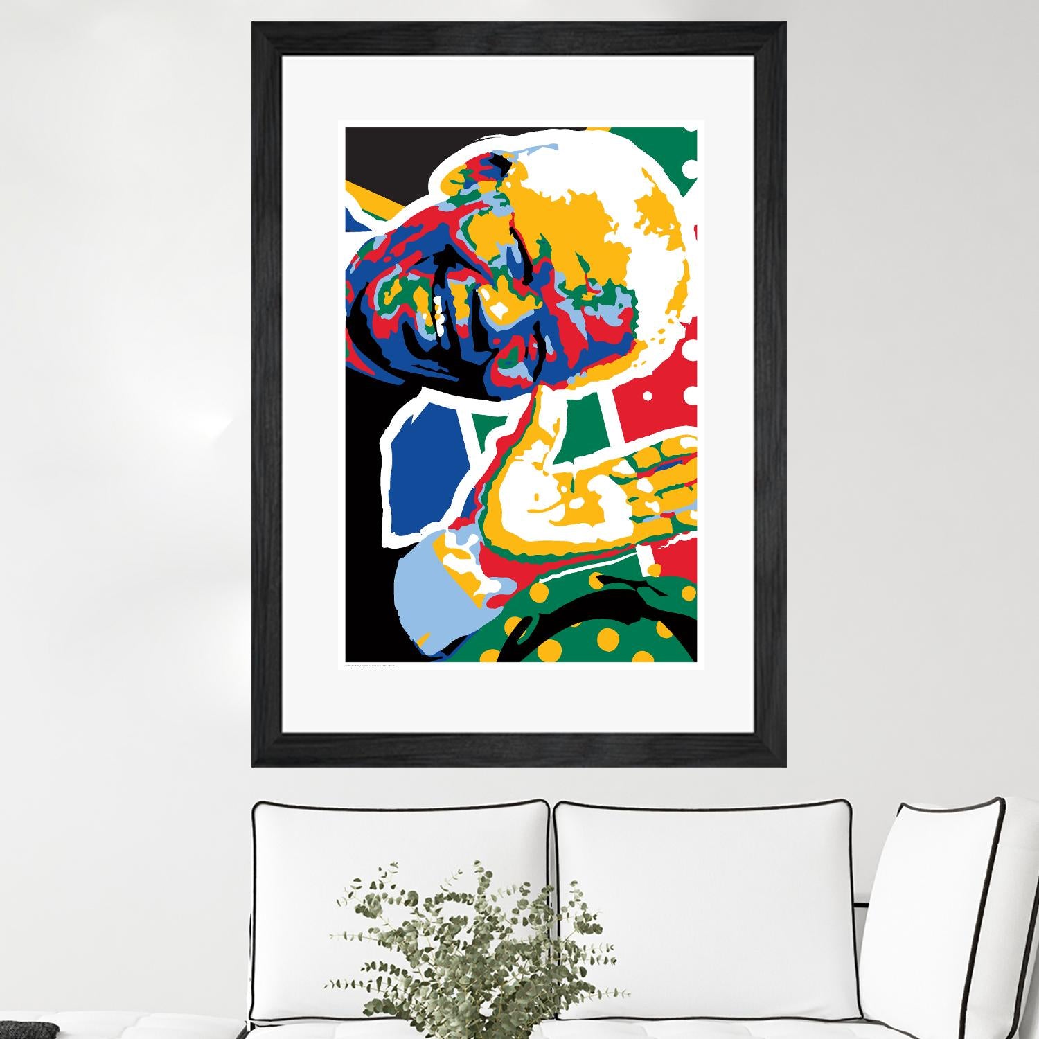 Madiba by Ray Lengelé on GIANT ART - green street art nelson mandela