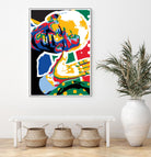 Madiba by Ray Lengelé on GIANT ART - yellow celebrities