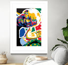 Madiba by Ray Lengelé on GIANT ART - green street art nelson mandela