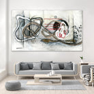 Et on s'accroche II by Sylvie Cloutier on GIANT ART - white abstract