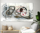 Et on s'accroche II by Sylvie Cloutier on GIANT ART - white abstract