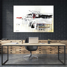 Çapeut nous échapper by Sylvie Cloutier on GIANT ART - black men and women