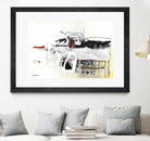 Çapeut nous échapper by Sylvie Cloutier on GIANT ART - black men and women