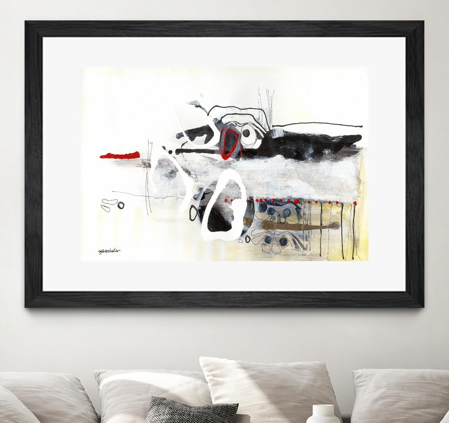 Çapeut nous échapper by Sylvie Cloutier on GIANT ART - black men and women