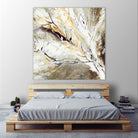 Brocart by Kathleen Cloutier on GIANT ART - white abstract