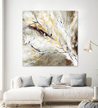 Brocart by Kathleen Cloutier on GIANT ART - white abstract