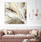 Brocart by Kathleen Cloutier on GIANT ART - white abstract