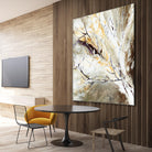 Brocart by Kathleen Cloutier on GIANT ART - white abstract