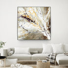 Brocart by Kathleen Cloutier on GIANT ART - white abstract