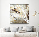 Brocart by Kathleen Cloutier on GIANT ART - white abstract