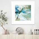 Écume by Kathleen Cloutier on GIANT ART - green abstract