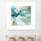 Écume by Kathleen Cloutier on GIANT ART - green abstract