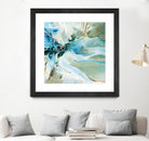 Écume by Kathleen Cloutier on GIANT ART - green abstract