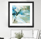 Écume by Kathleen Cloutier on GIANT ART - green abstract